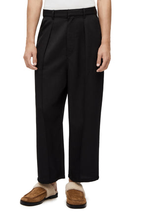 LOW CROTCH TROUSERS / BLK