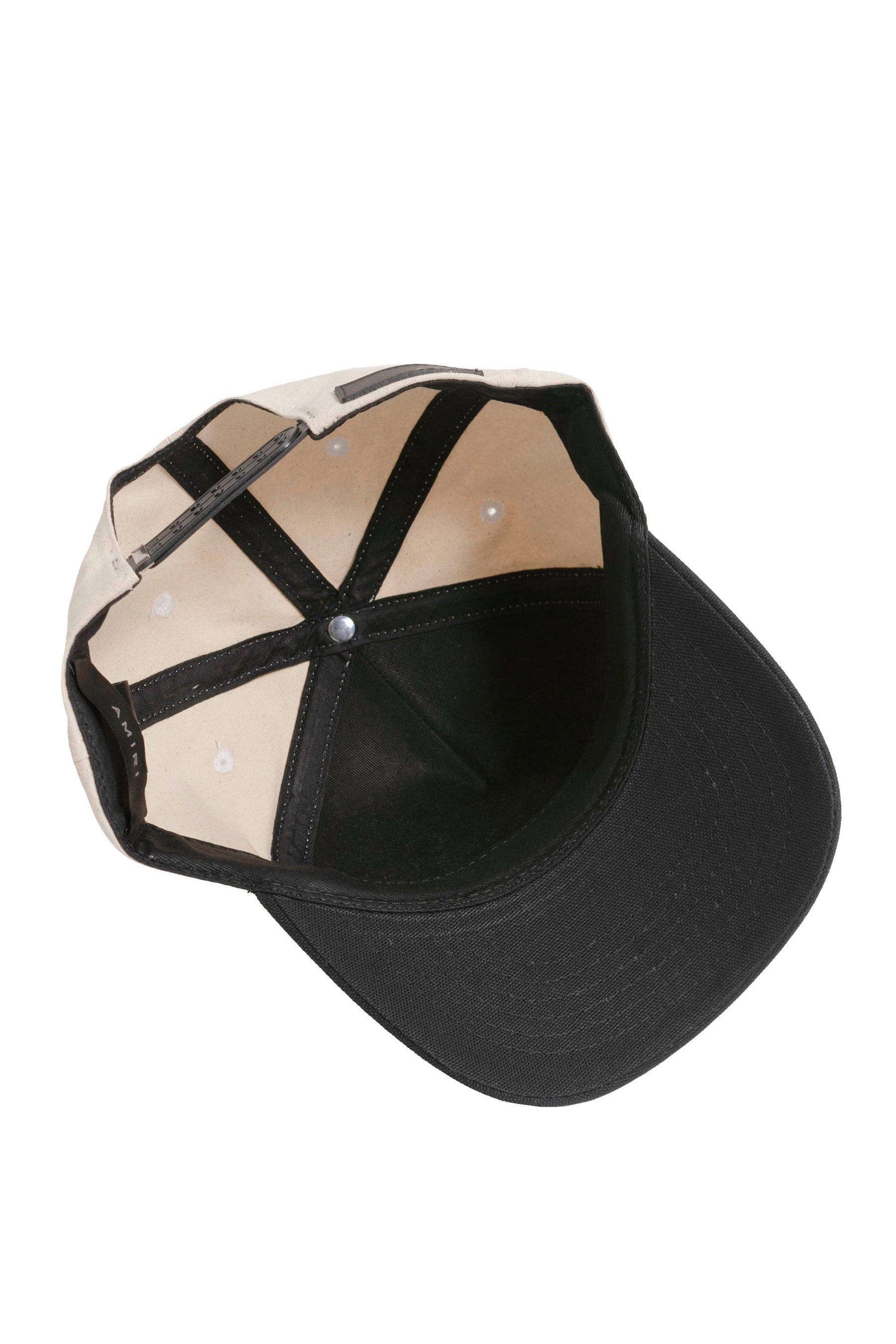 TWO TONE FULL CANVAS MA HAT / BLK