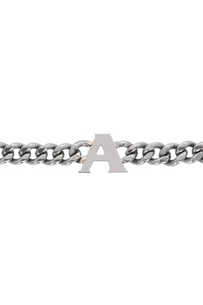 CLASSIC CHAINLINK BRACELET WITH CHARM / SIL