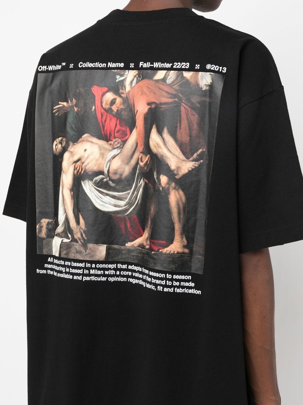 Caravaggio Crowning グラフィック Tシャツ