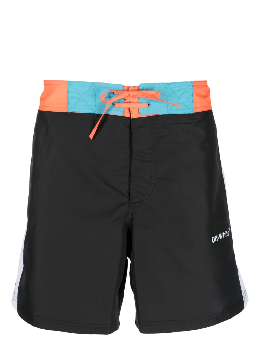 Arrows print swim shorts