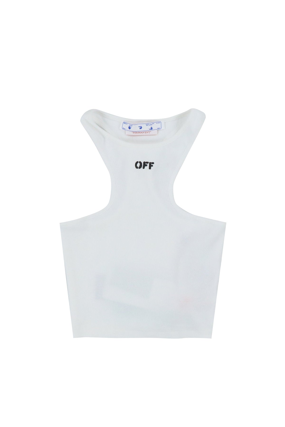 OFF STAMP ROWING TOP / WHT