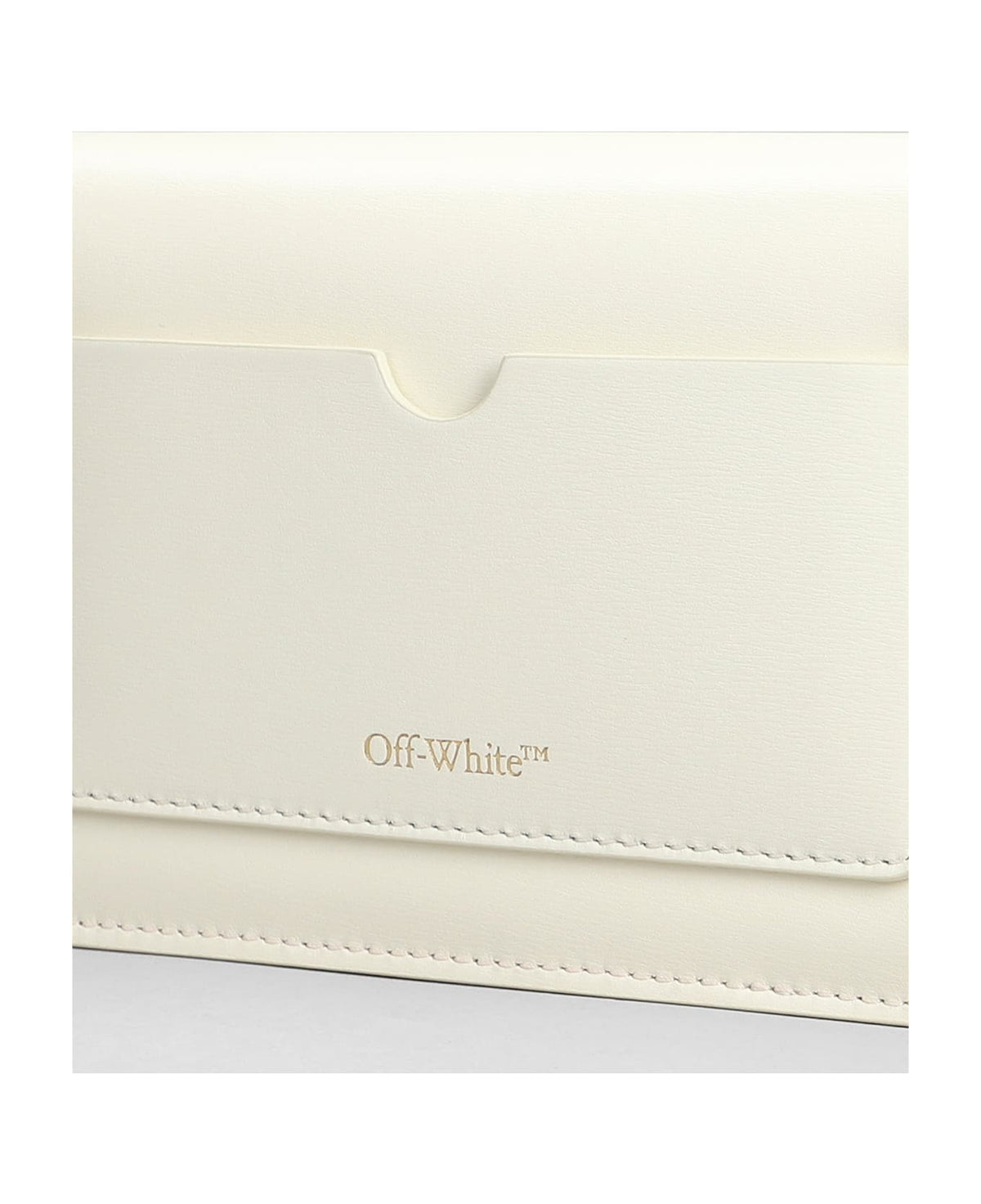 Jitney 0.5 Shoulder Bag In White Leather