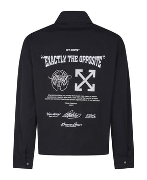 Exact Opp-print Shirt Jacket
