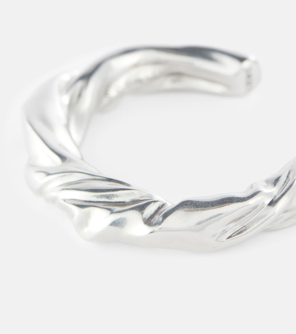 Twisted sterling silver bracelet