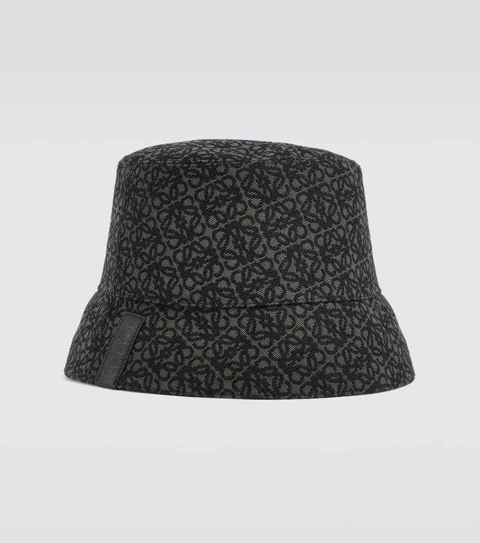 Reversible Anagram jacquard bucket hat
