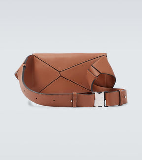 Puzzle Small leather belt bag
