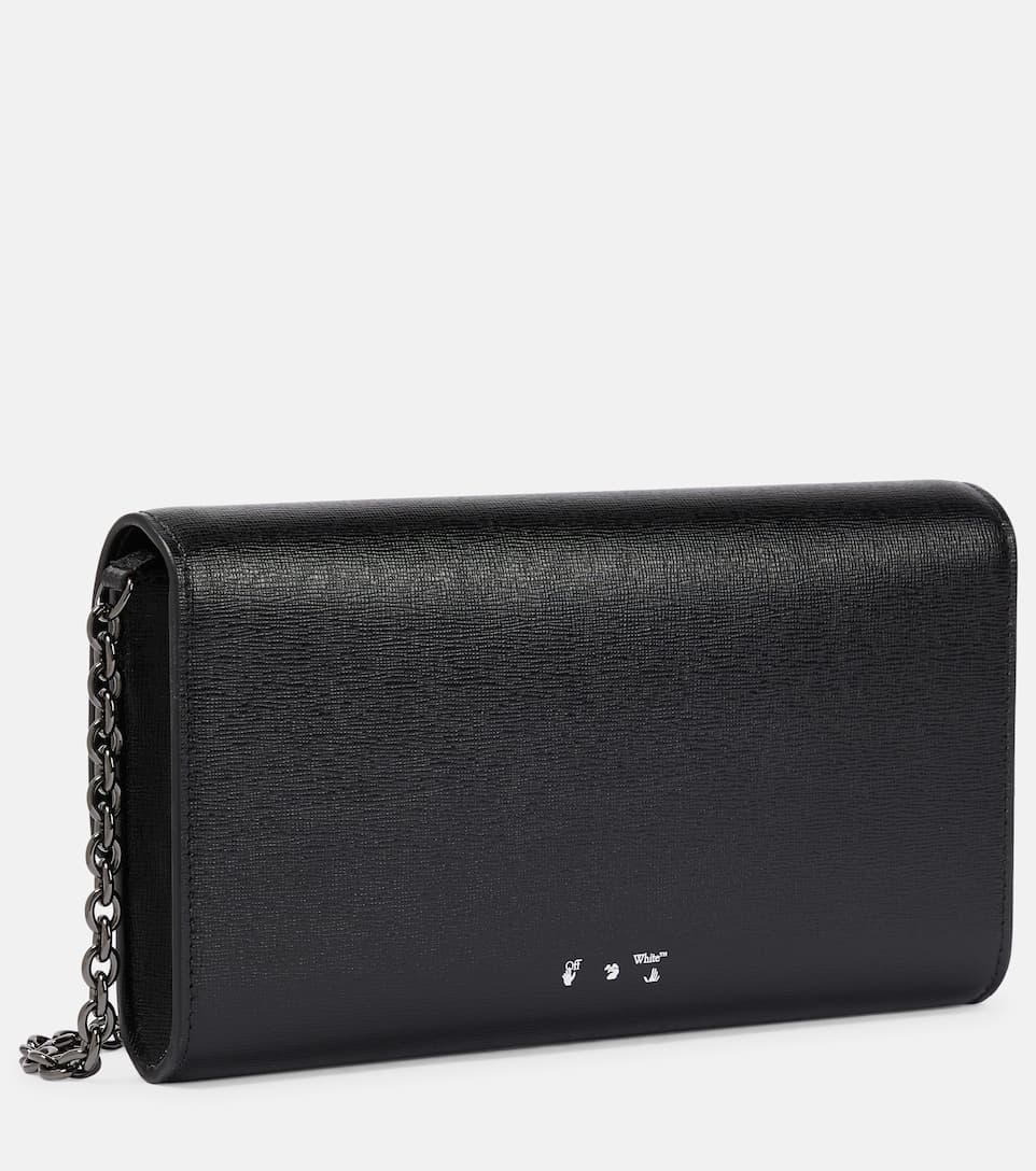 Binder small leather wallet on chain