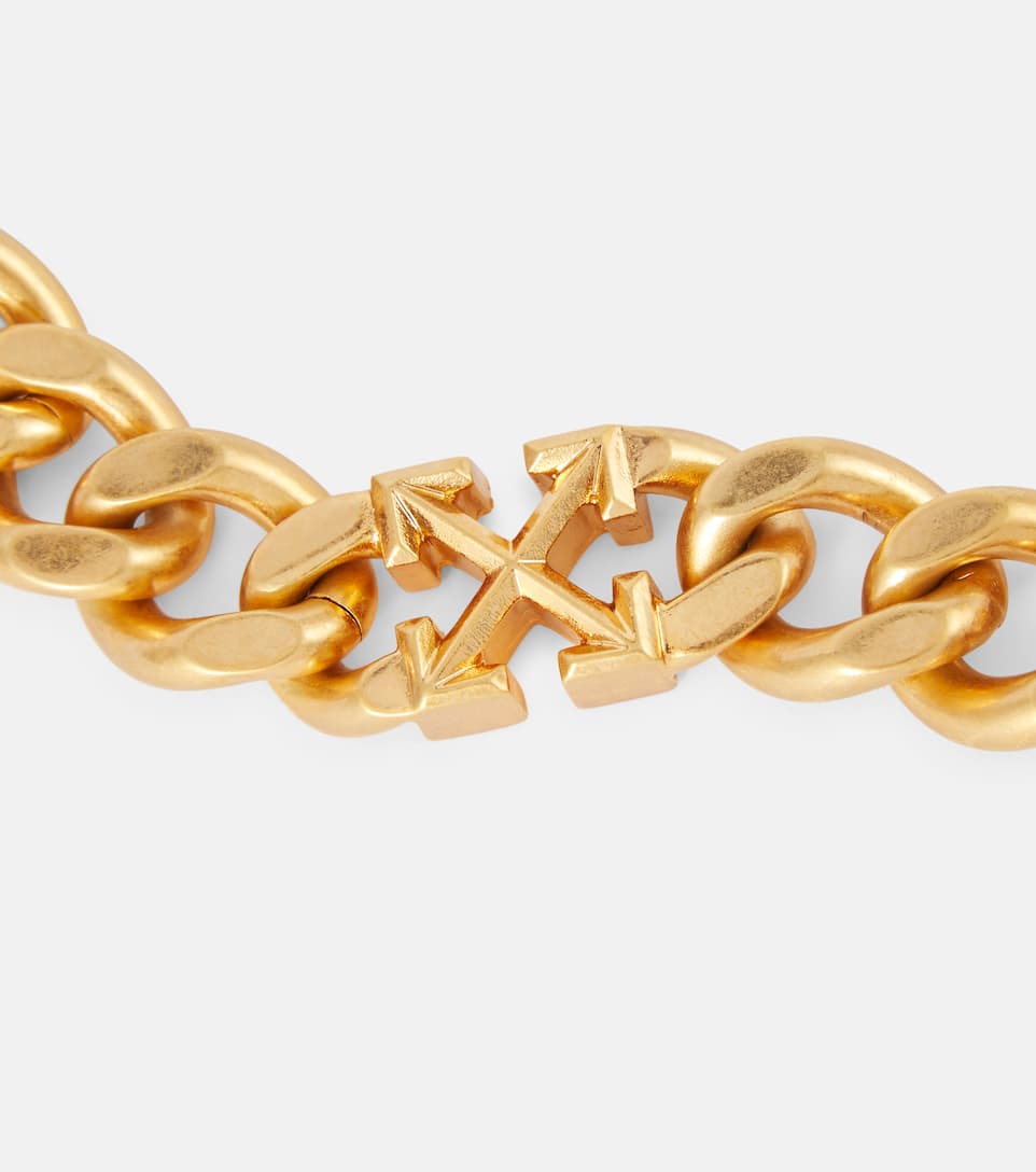 Arrows brass bracelet