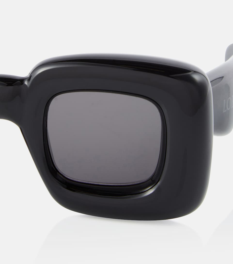 Inflated square sunglasses