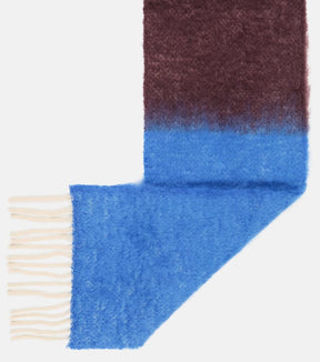Anagram wool-blend scarf