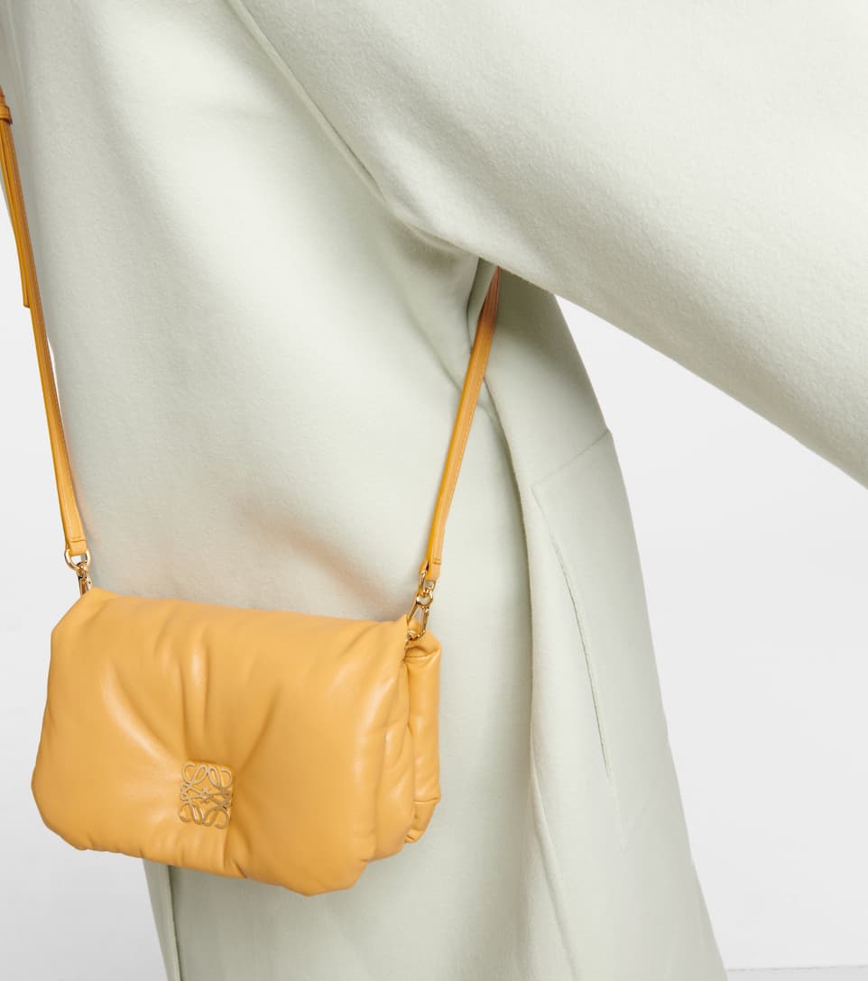 Goya Puffer Mini leather shoulder bag