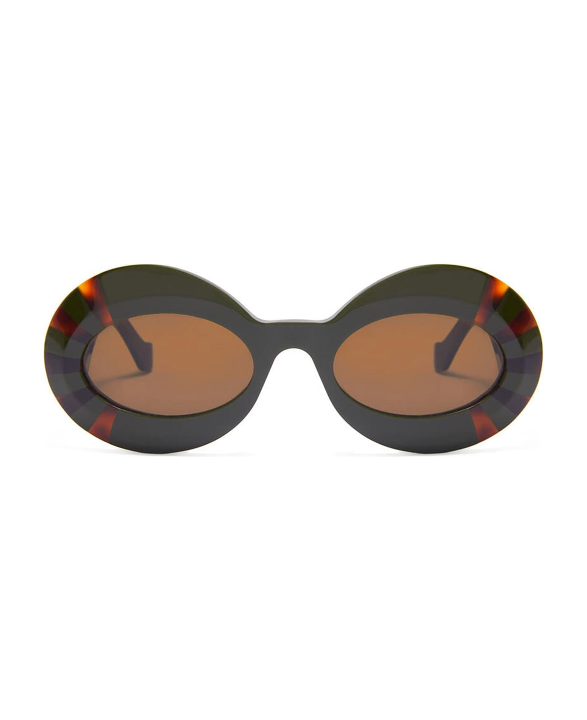 Lw40091i - Green / Brown Sunglasses