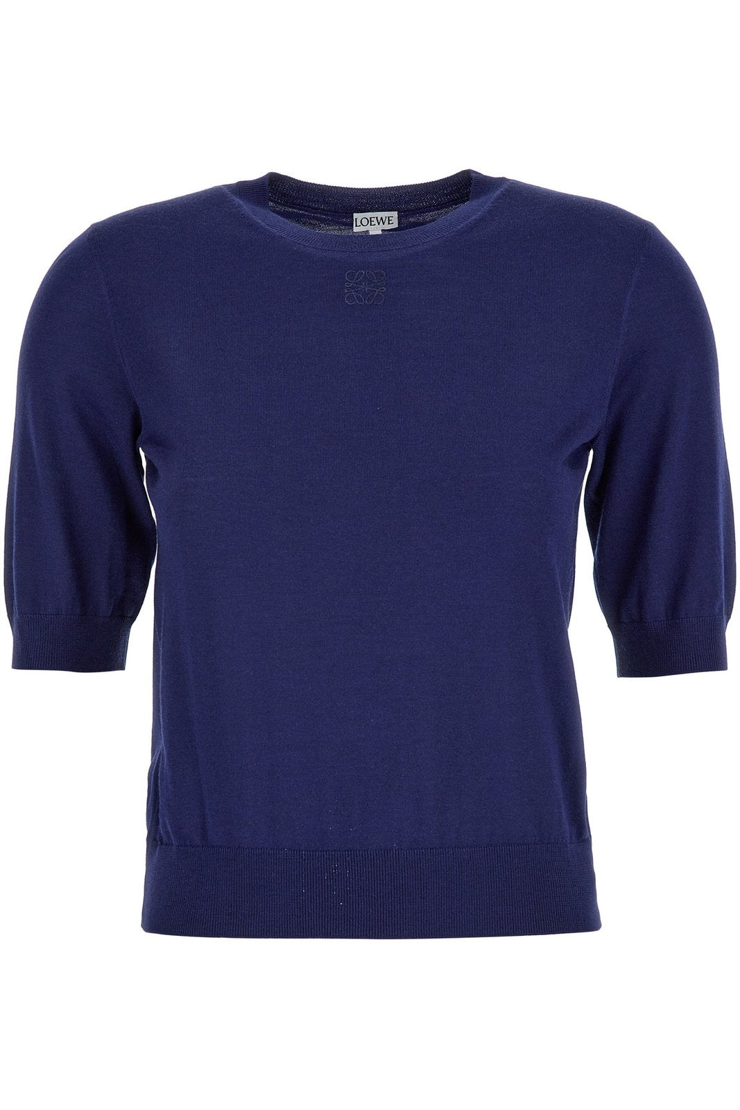 Loewe Anagram Cropped Sleeves Sweater