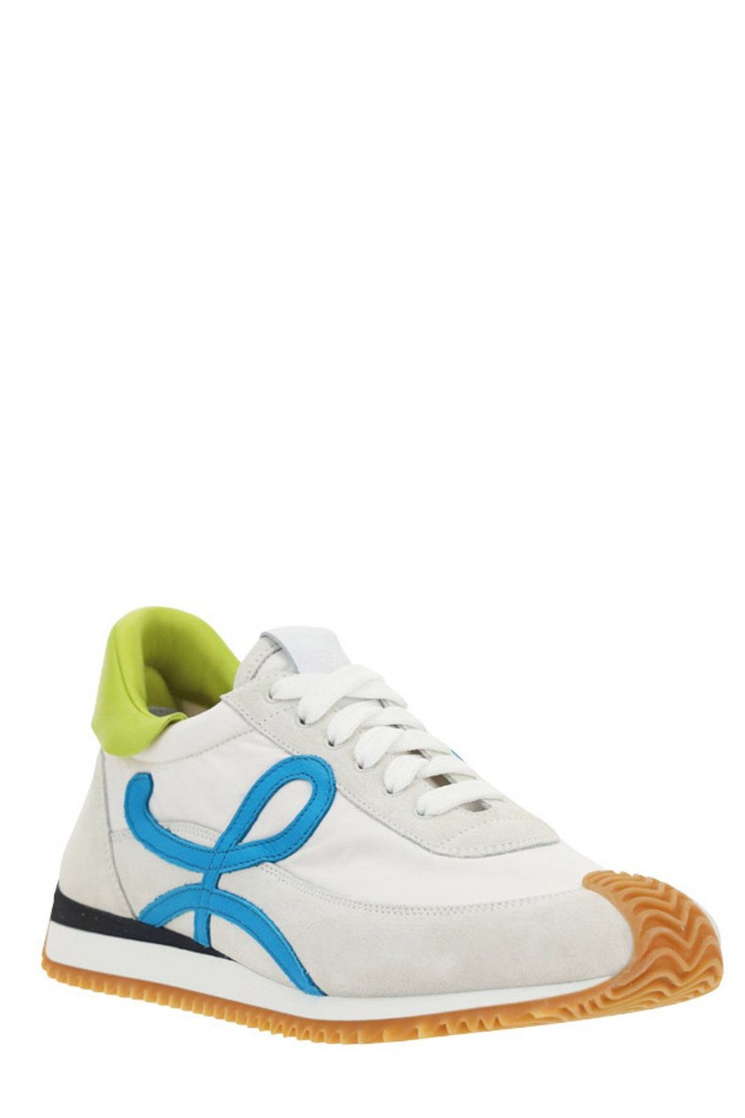 Loewe Flow Logo Patch Lace-Up Sneakers
