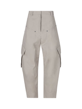 Loewe Logo Embroidered Cargo Trousers