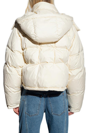Loewe Zip-Up Hooded Short Puffer Jacket