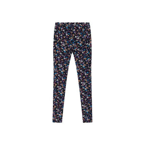 Off-White All-Over Floral Printed Skinny Cut Trousers