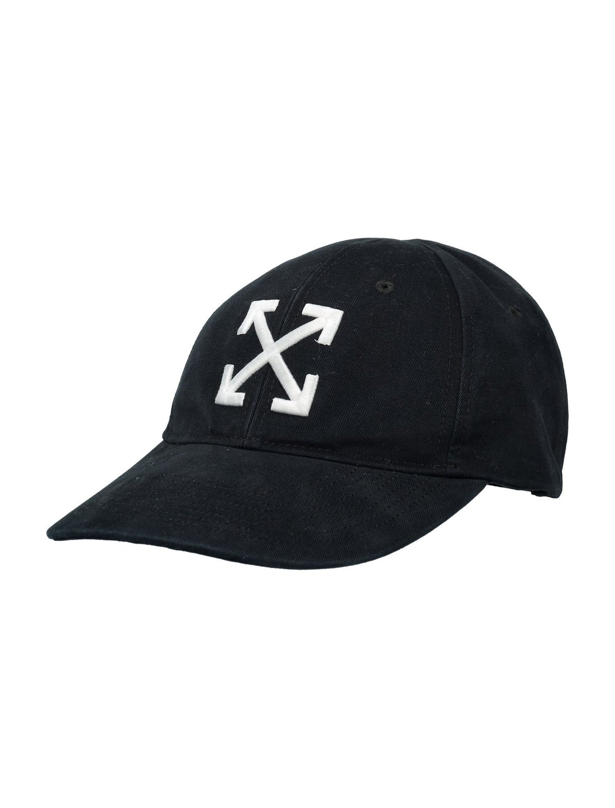 Off-White Arrow Logo Embroidered Baseball Cap
