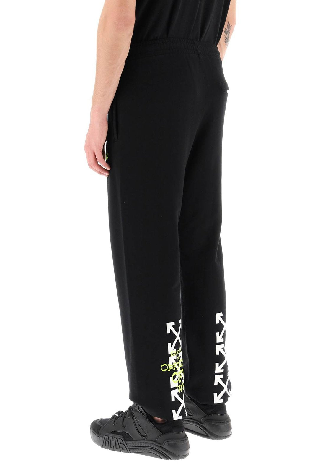 Off-White Arrows Logo Printed Track Pants