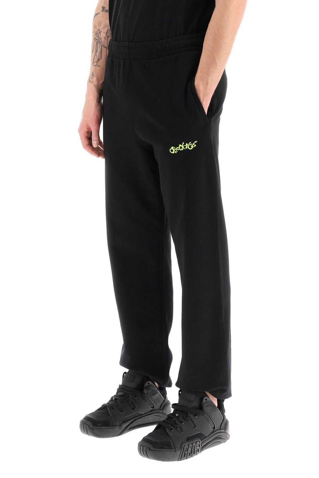 Off-White Arrows Logo Printed Track Pants