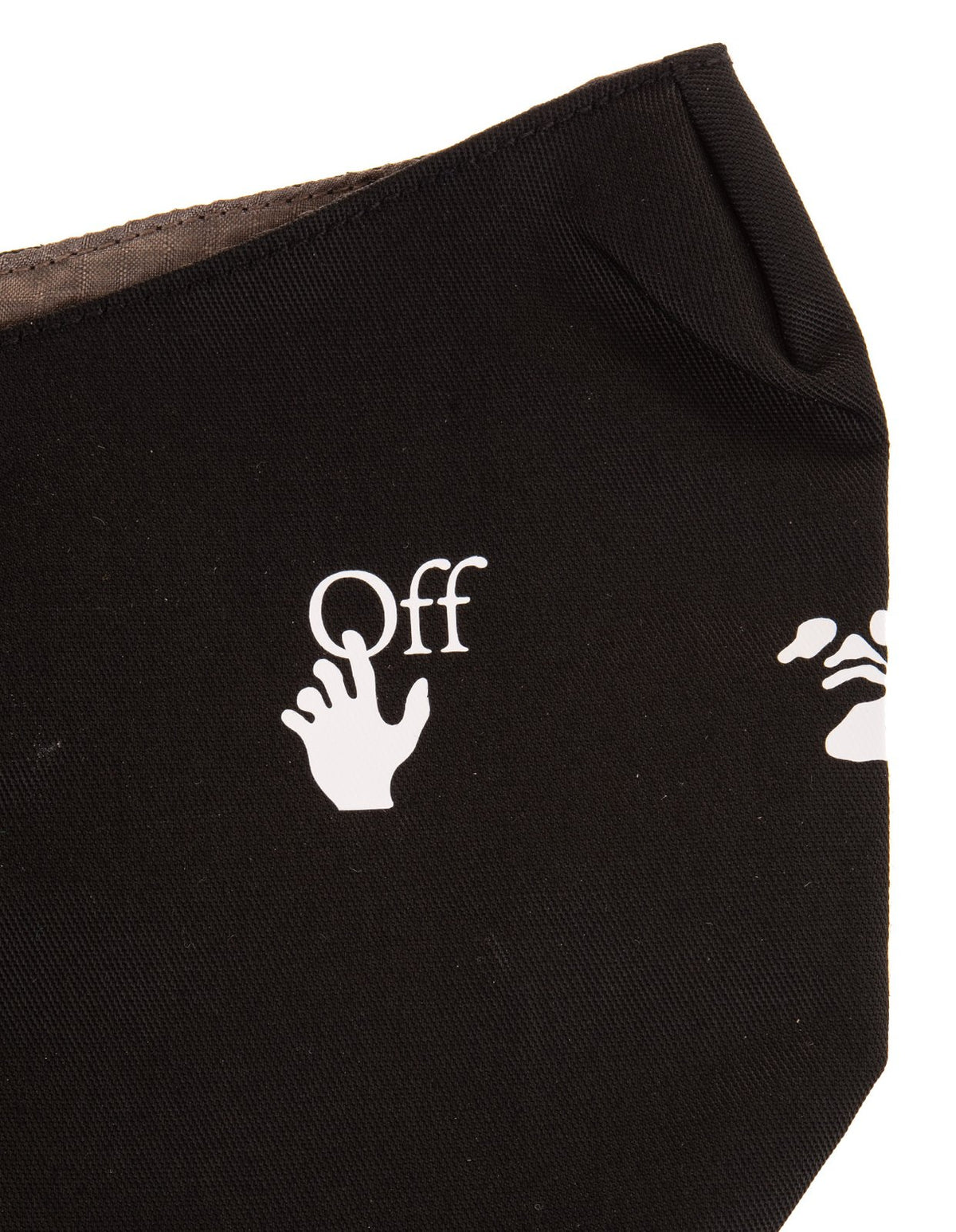 Off-White Hands Off Logo Face Mask