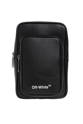Off-White Hard-Core Paperclip Charm Shoulder Bag