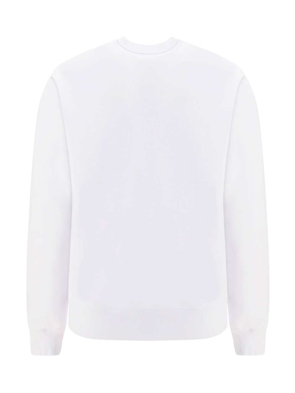 Off-White Helvetica Logo Detailed Long-Sleeved Sweatshirt