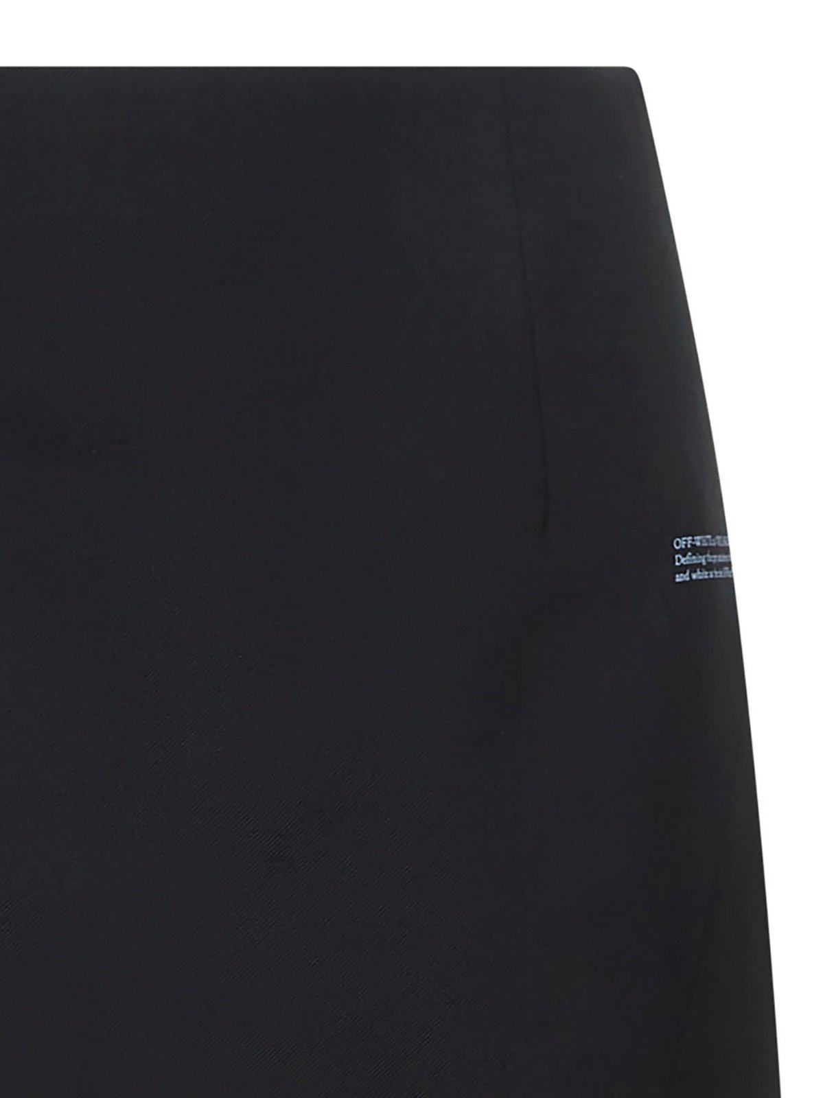 Off-White Logo Detailed High Waist Mini Skirt