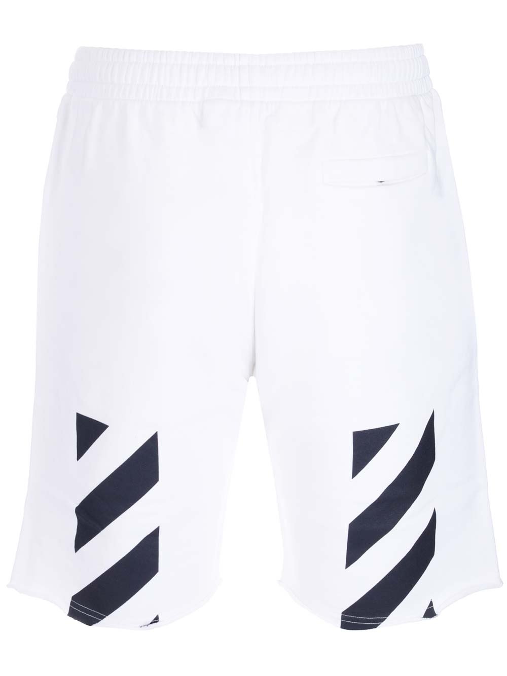 Off-White Logo Detailed High Waist Shorts