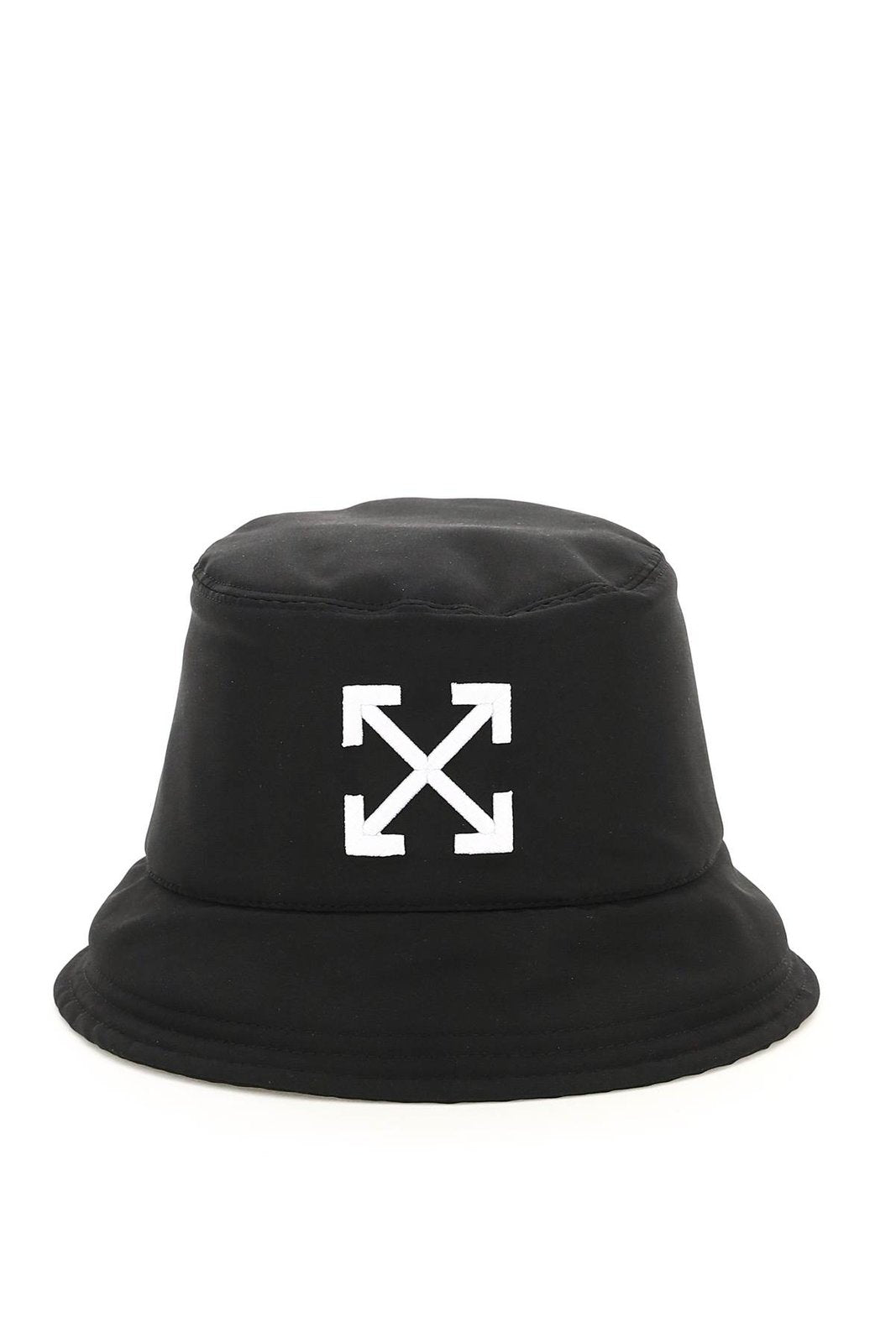 Off-White Logo Embroidered Bucket Hat