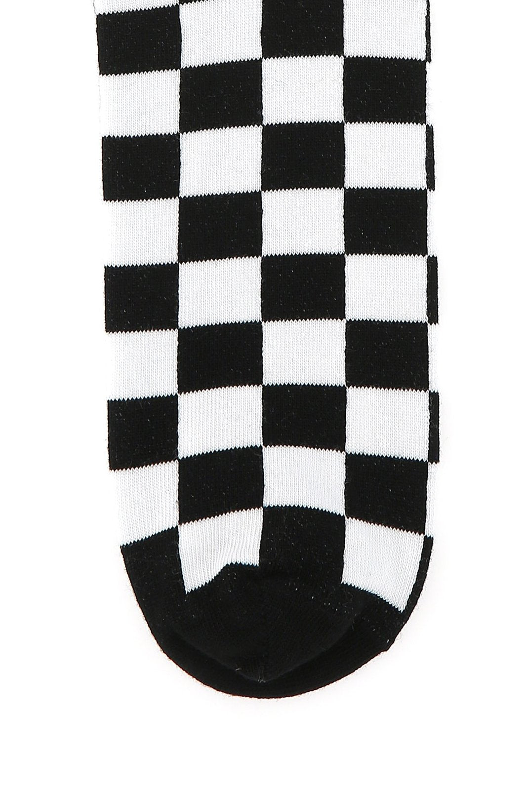 Off-White Logo Embroidered Checked Socks
