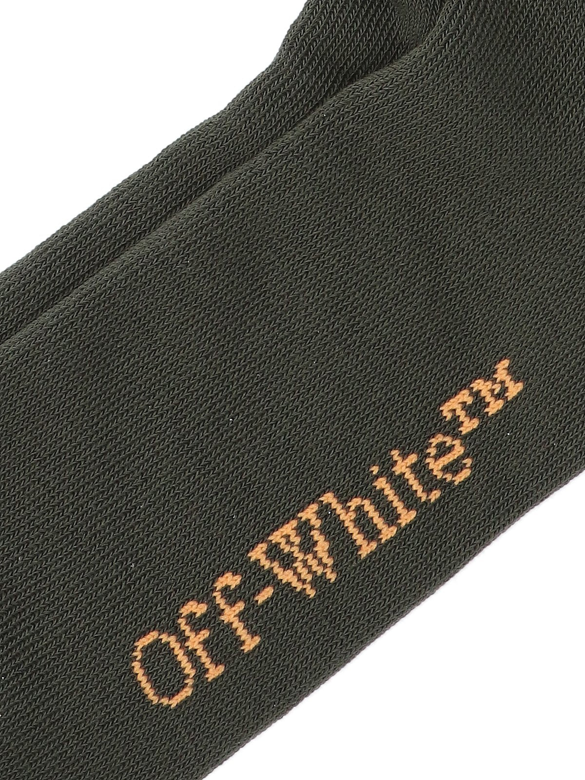 Off-White Logo Intarsia Socks