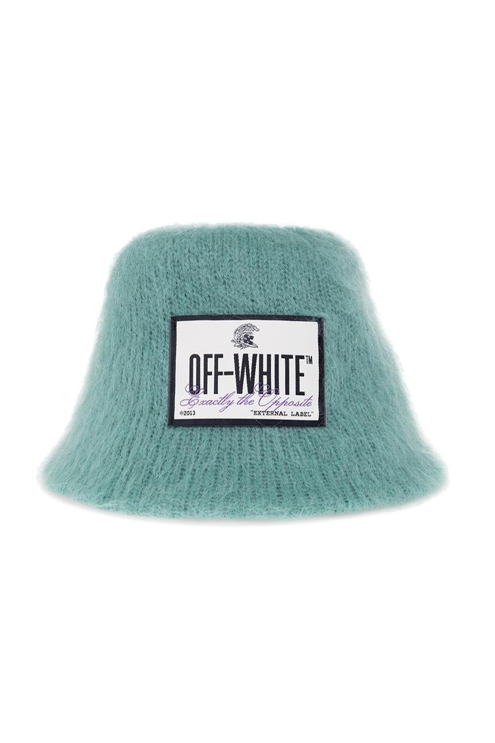 Off-White Logo Patch Bucket Hat