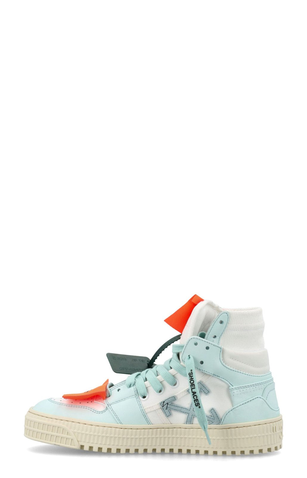 Off-White Logo Patch Lace-Up Sneakers
