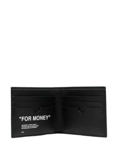 Off-White Logo Printed Bi-Fold Wallet