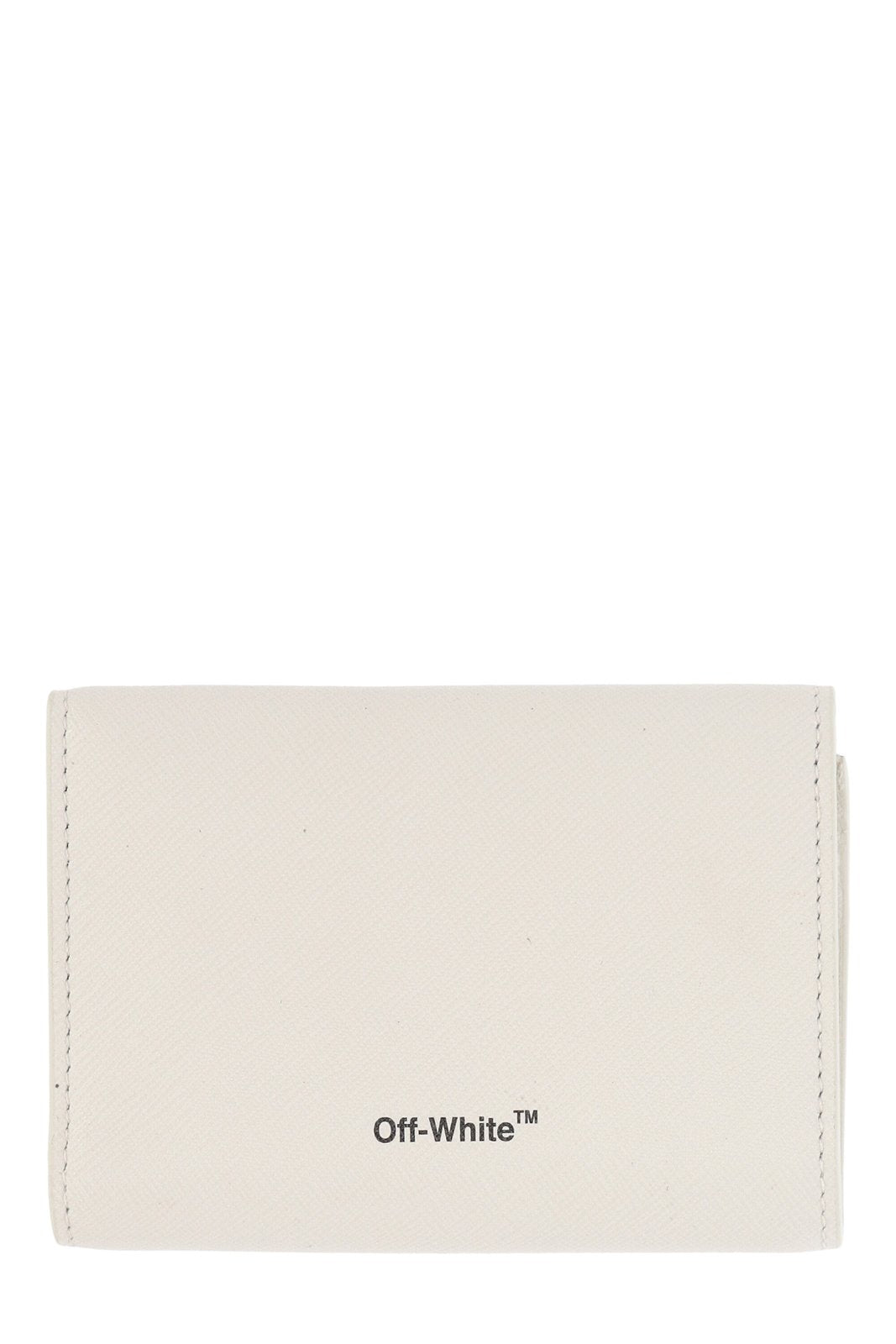 Off-White Logo Printed Foldover Top Wallet