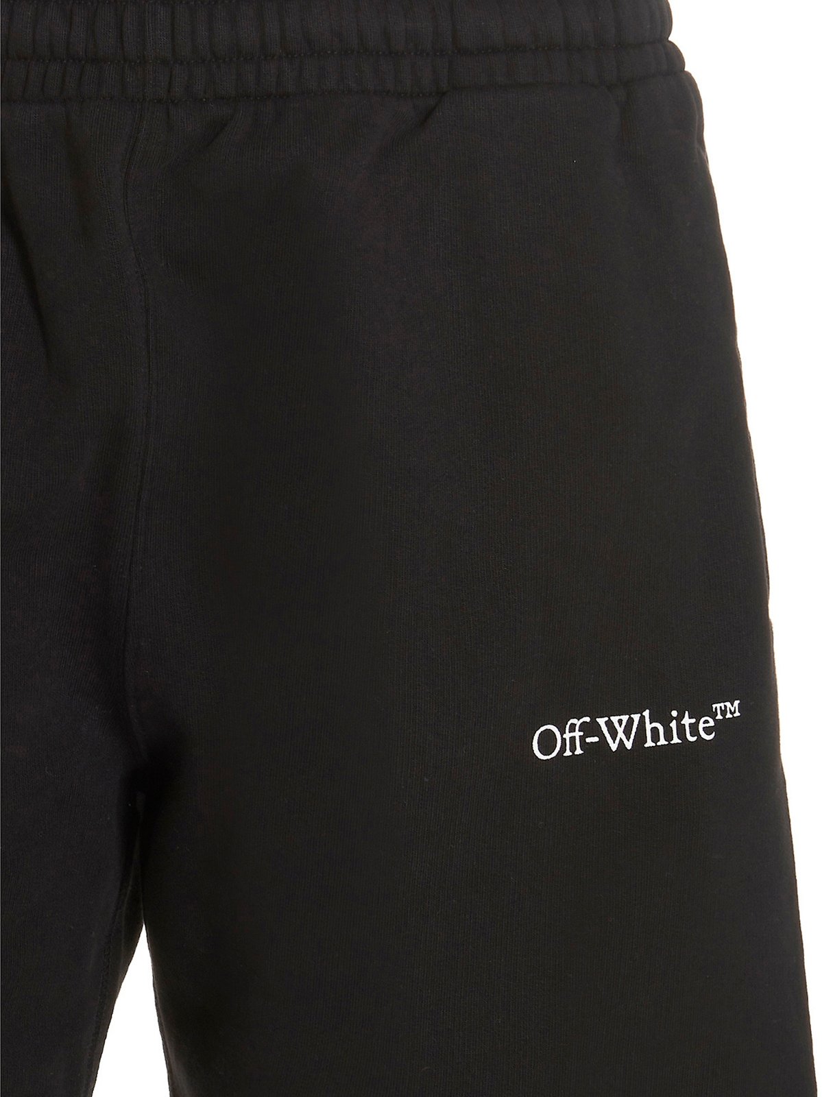 Off-White Logo Printed Track Shorts