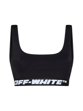 Off-White Logo Tape Sleeveless Bra