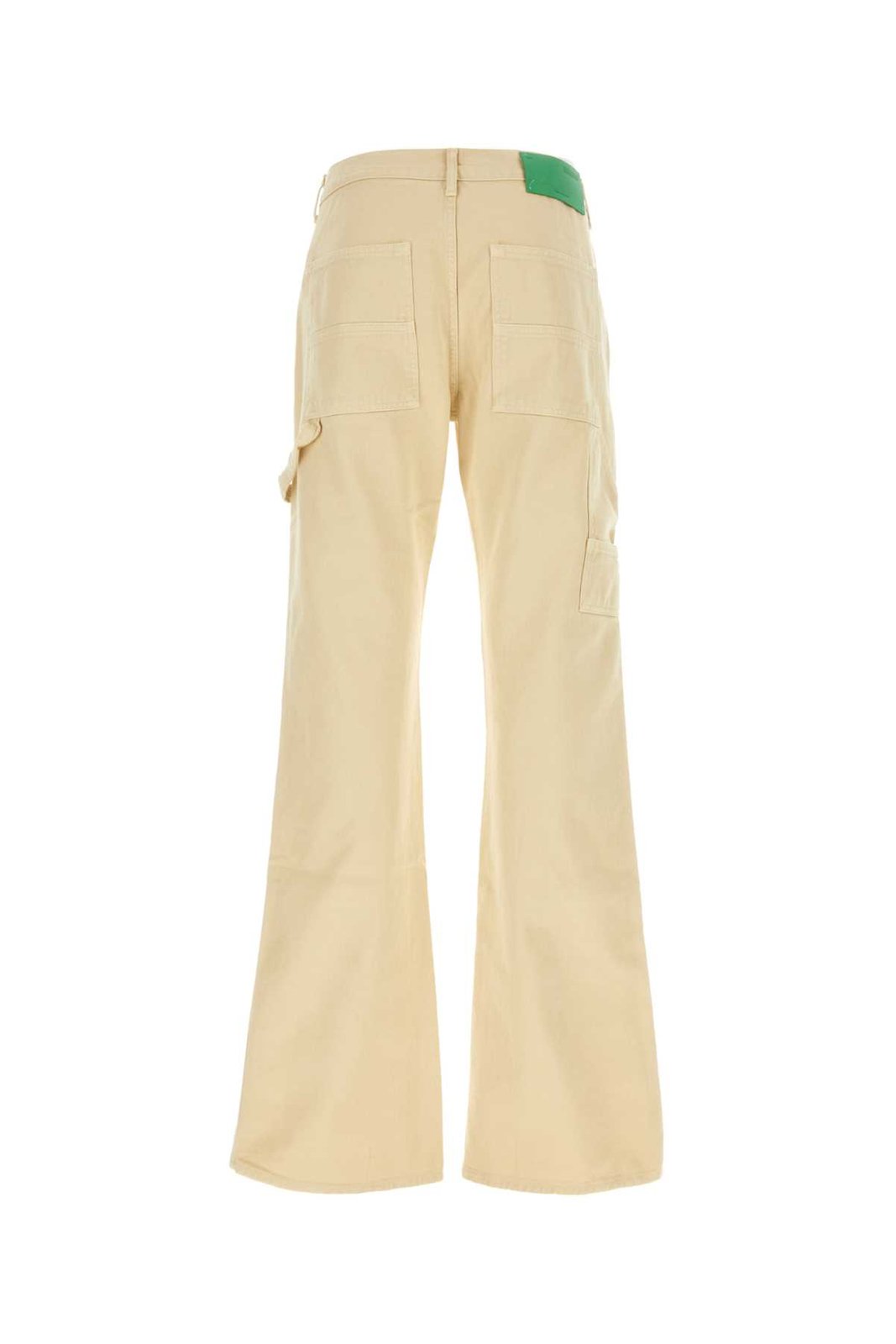 Off-White Mid-Rise Straight-Leg Jeans