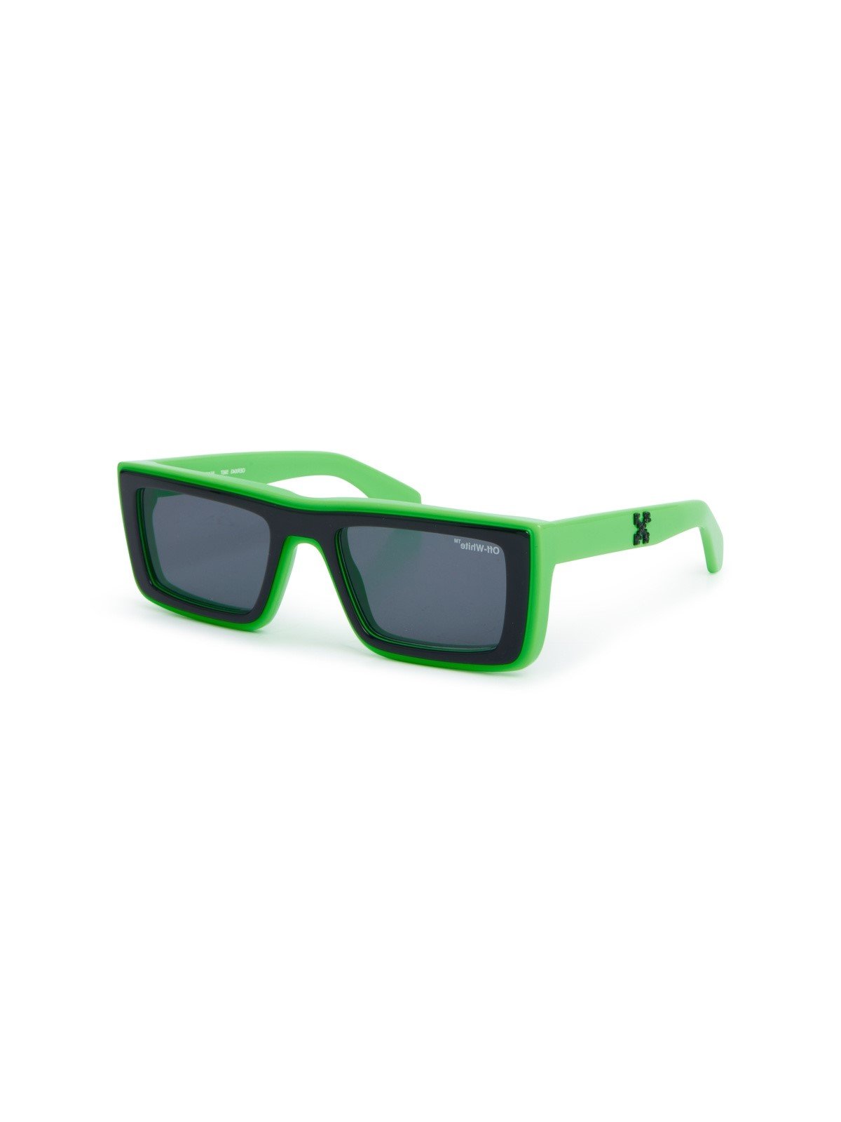 Off-White Rectangular Frame Sunglasses