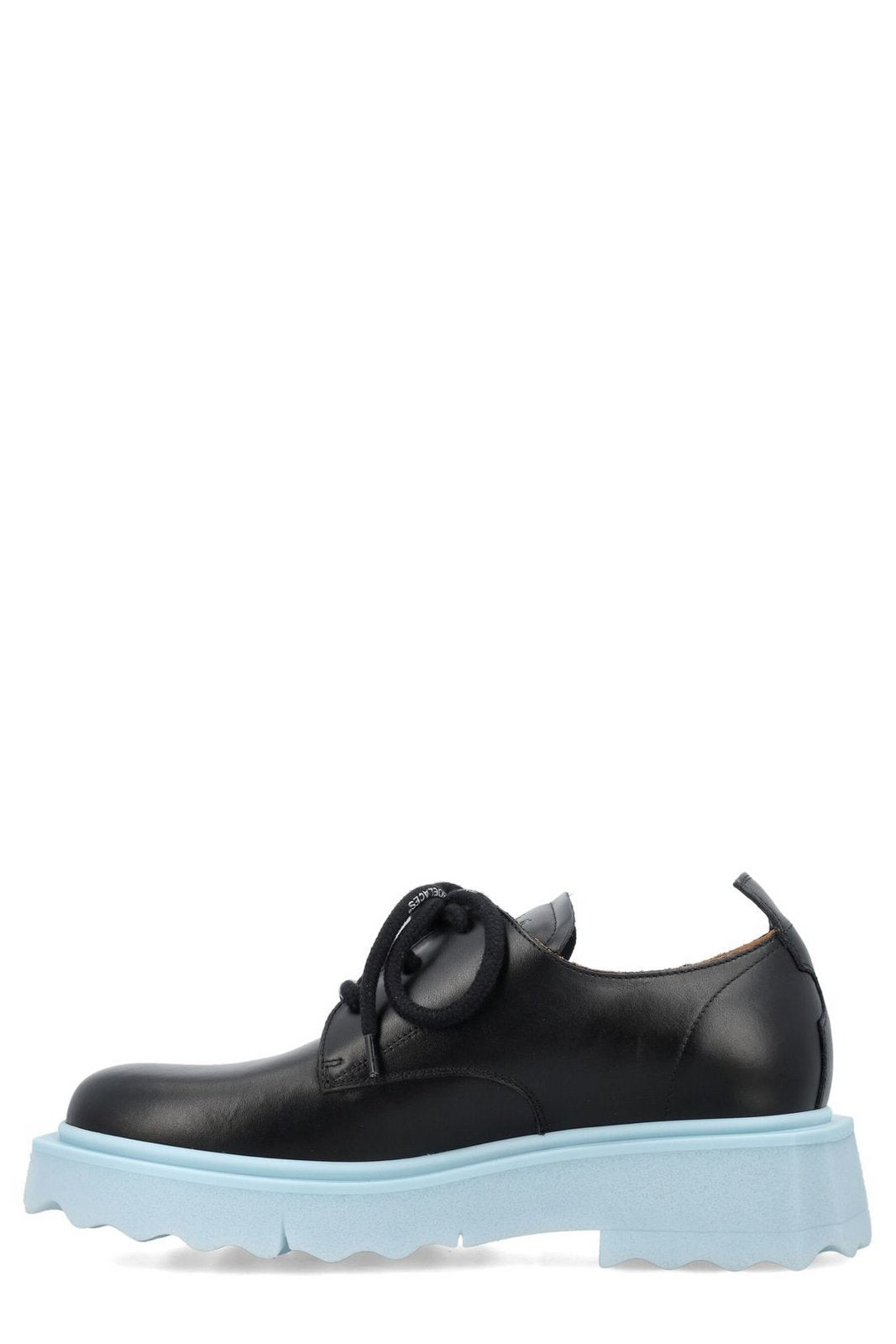 Off-White Round Toe Derby Shoes
