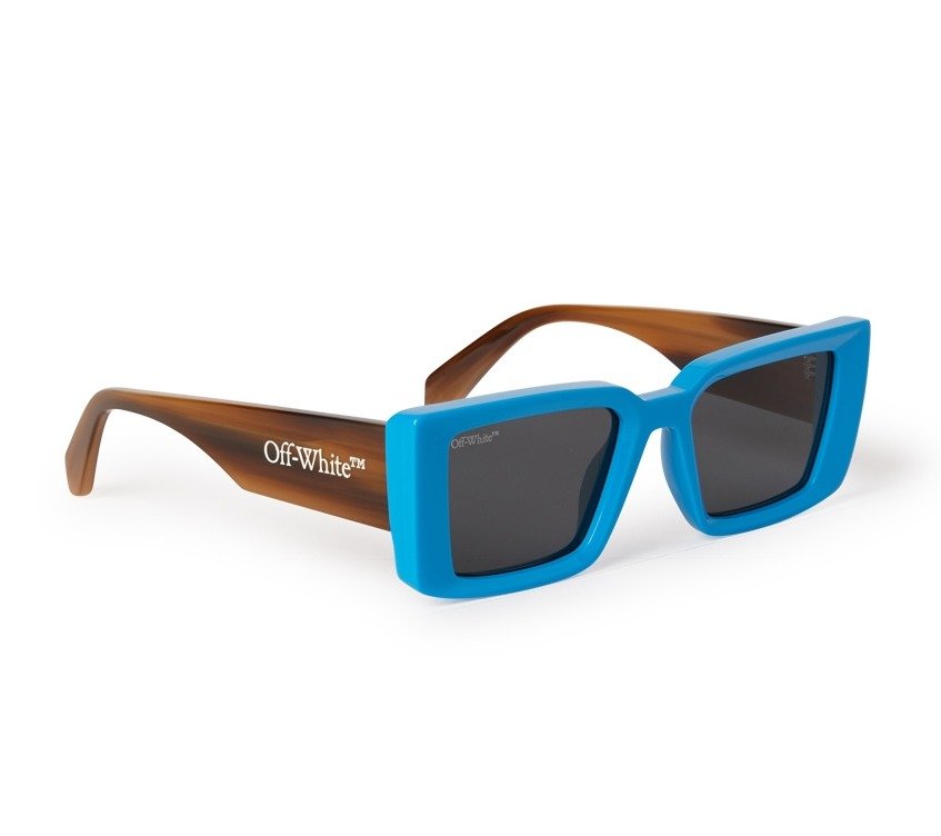 Off-White Savannah Rectangular Frame Sunglasses