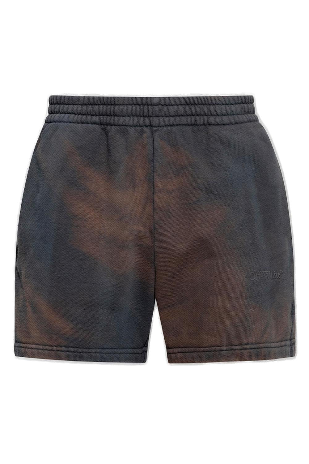 Off-White Tie-Dyed Elasticated Waistband Shorts